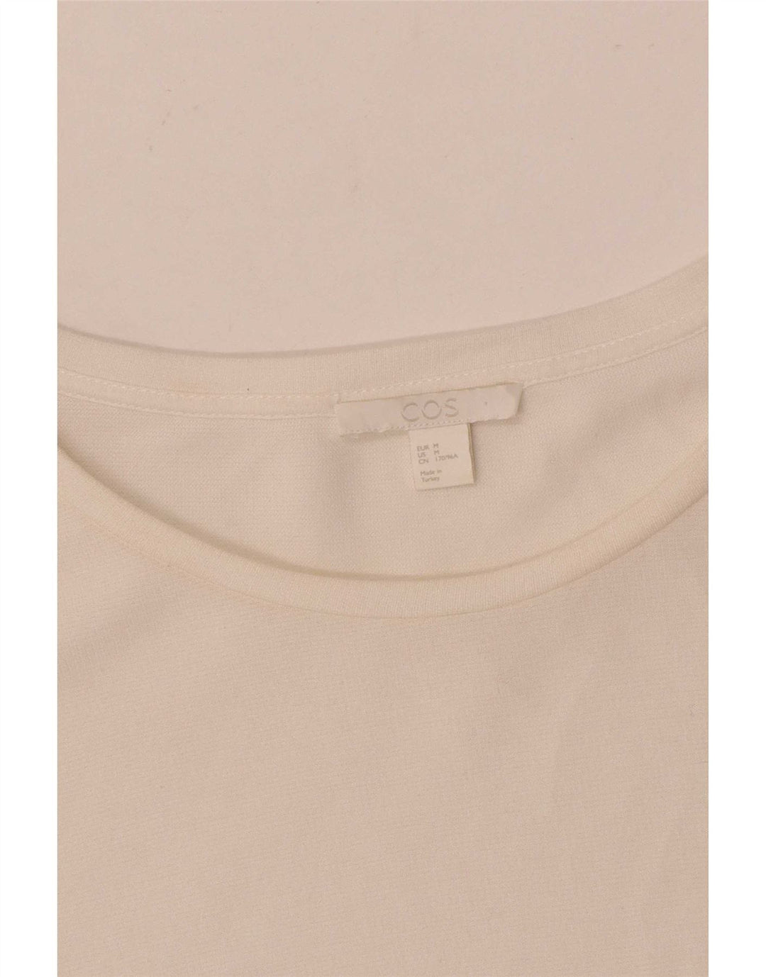 Cos Dame Oversized Bluse Top UK 14 Medium White