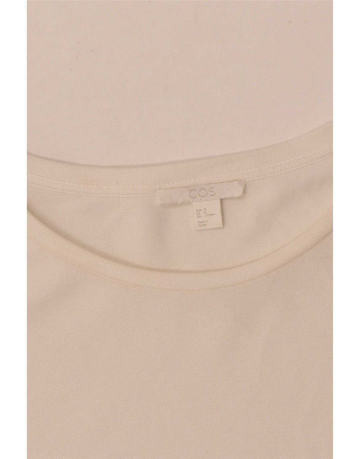 Cos Dame Oversized Bluse Top UK 14 Medium White