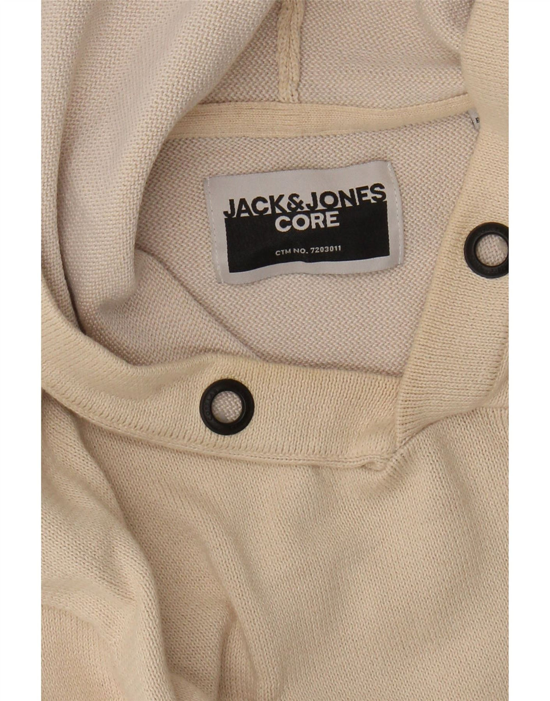 JACK & JONES Hættetrøje til mænd Medium Beige