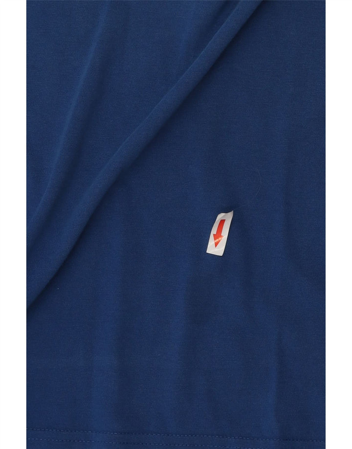 Lotto Herre T-Shirt Top 2XL Blå Bomuld