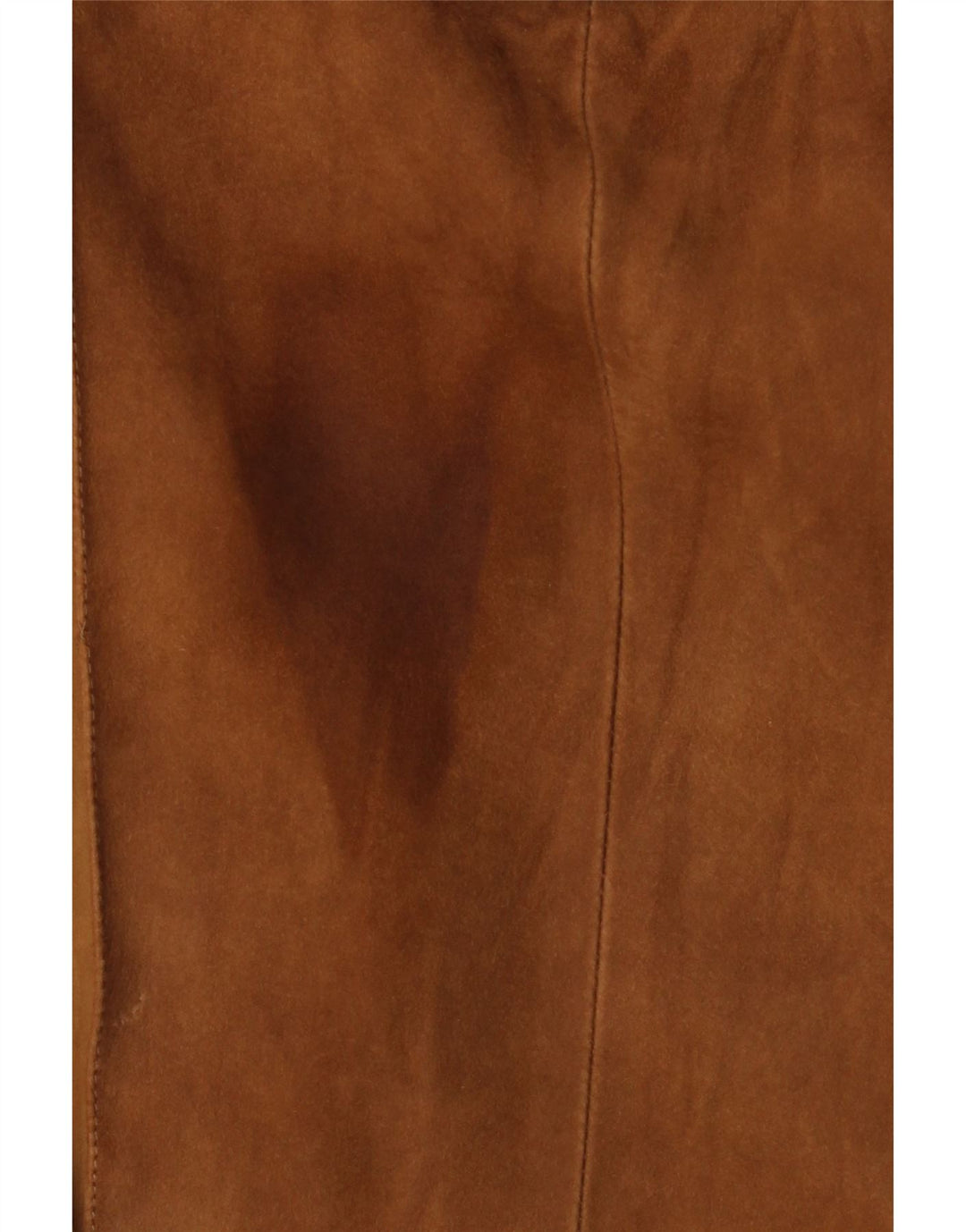 Vintage dame ruskindsjakke IT 52 2XL Brun ruskind