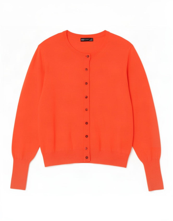 Marks & Spencer dame cardigan sweater UK 18 XL Orange