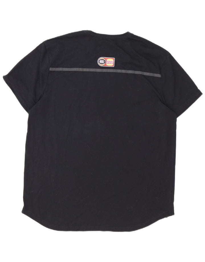 Champion Herre Phoenix grafisk T-shirt top 2XL sort bomuld