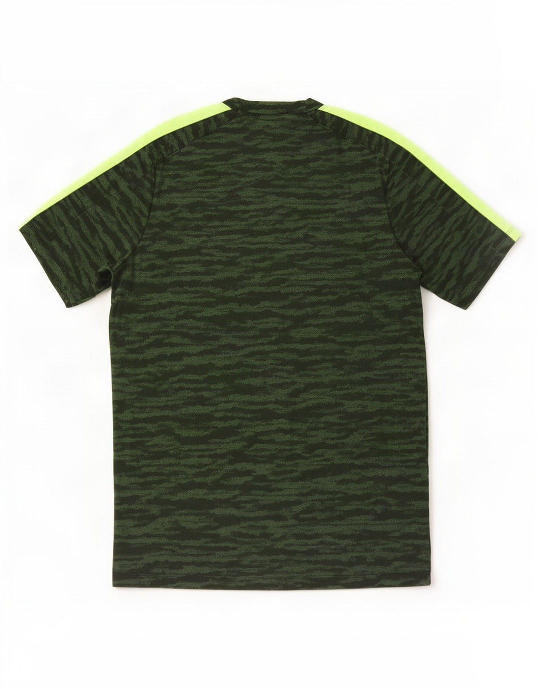 Nike Herre Dri Fit T-shirt Top Medium Grøn Camouflage Polyester