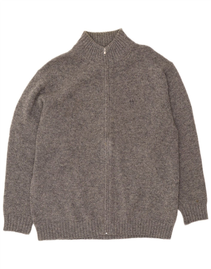 Kappa Herre Cardigan Sweater XL Grå Uld