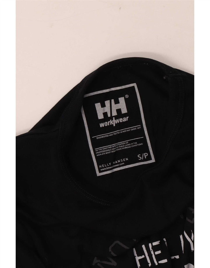 Helly Hansen Herre Grafisk Top Langærmet Lille Sort