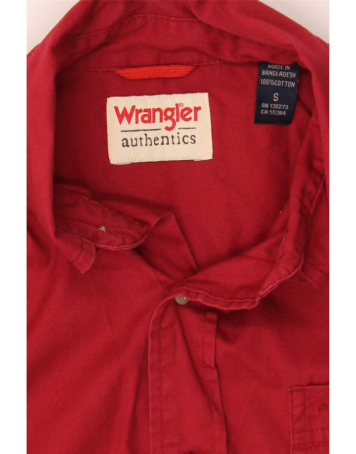 Wrangler Herreskjorte Lille Bourgogne bomuld