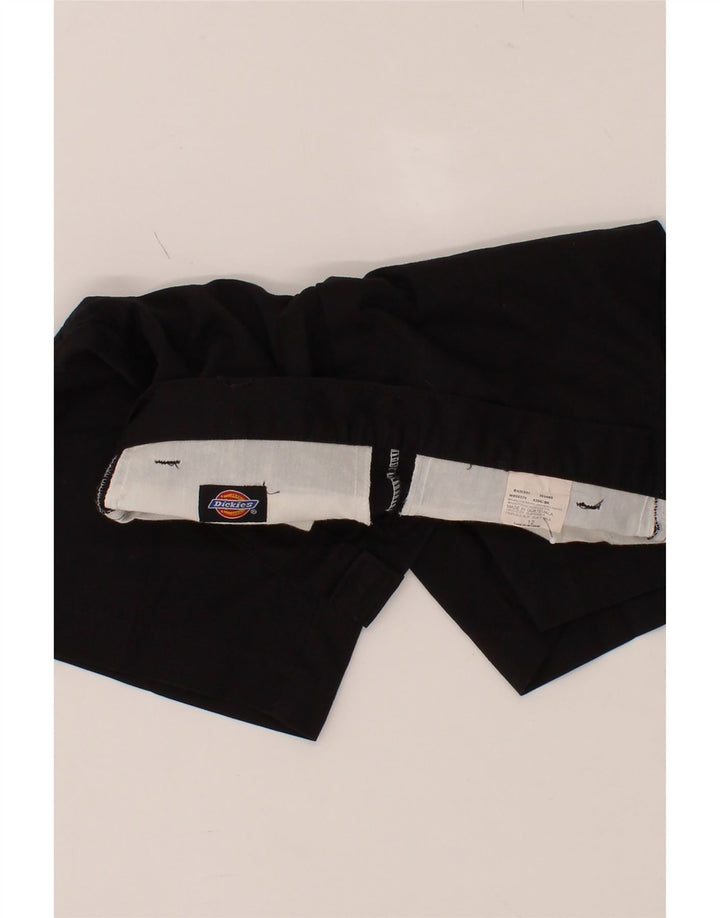DICKIES Boys Chino Shorts 11-12 Years W22 Black Polyester Vintage Dickies and Second-Hand Dickies from Messina Hembry 