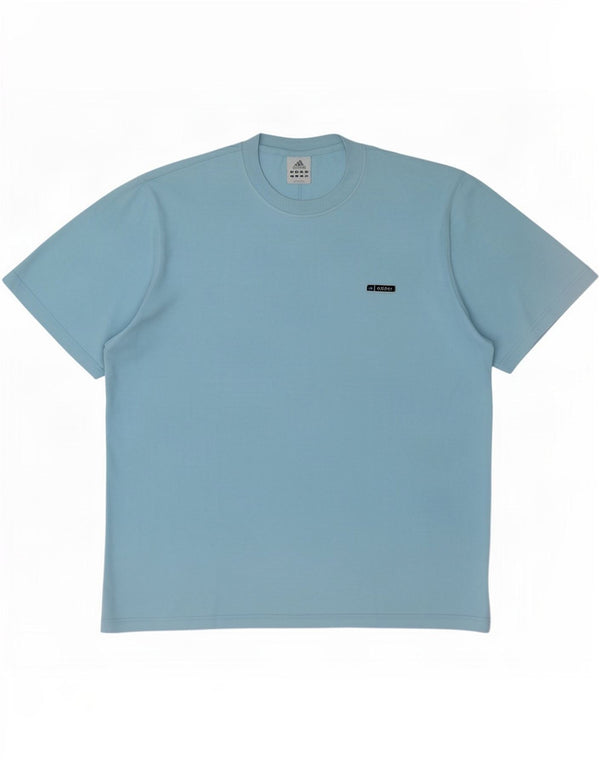 Adidas Herre T-Shirt Top XL Blå Bomuld