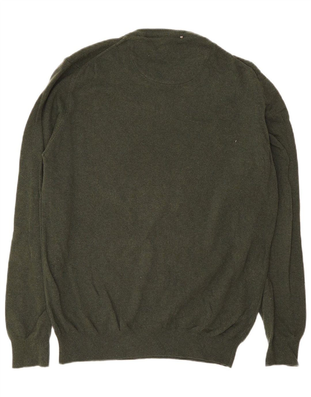 Harmont & Blaine Herre sweater med rund hals, stor grøn polyamid