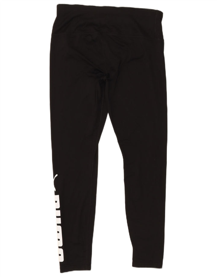 Puma Grafiske Leggings til kvinder UK 18 XL Sort polyester