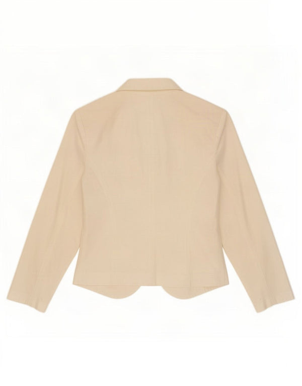 Rinascimento Dame 1 Knap Blazer Jacket UK 6 XS Off White
