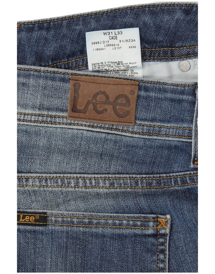 Lee Dame Cade Jeans med lav talje Bootcut W31 L33 Blå Bomuld