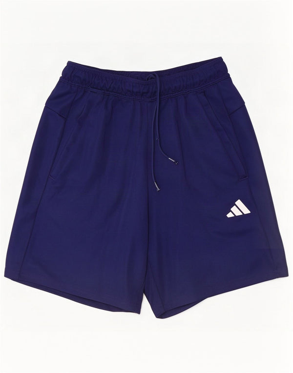 Adidas Herre Aeroready Regular Fit Sportshorts Små marineblå polyester