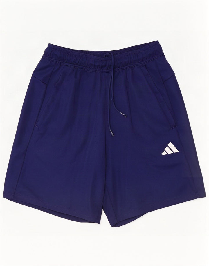 Adidas Herre Aeroready Regular Fit Sportshorts Små marineblå polyester