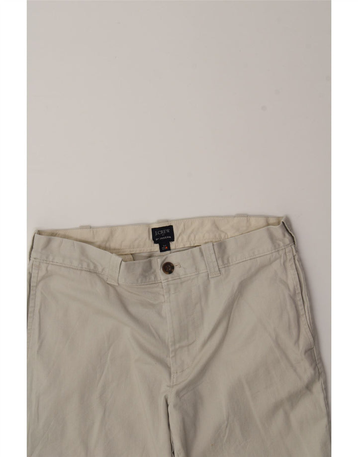 J. CREW Mens Chino Shorts W30 Medium Beige Cotton Vintage J. Crew and Second-Hand J. Crew from Messina Hembry 