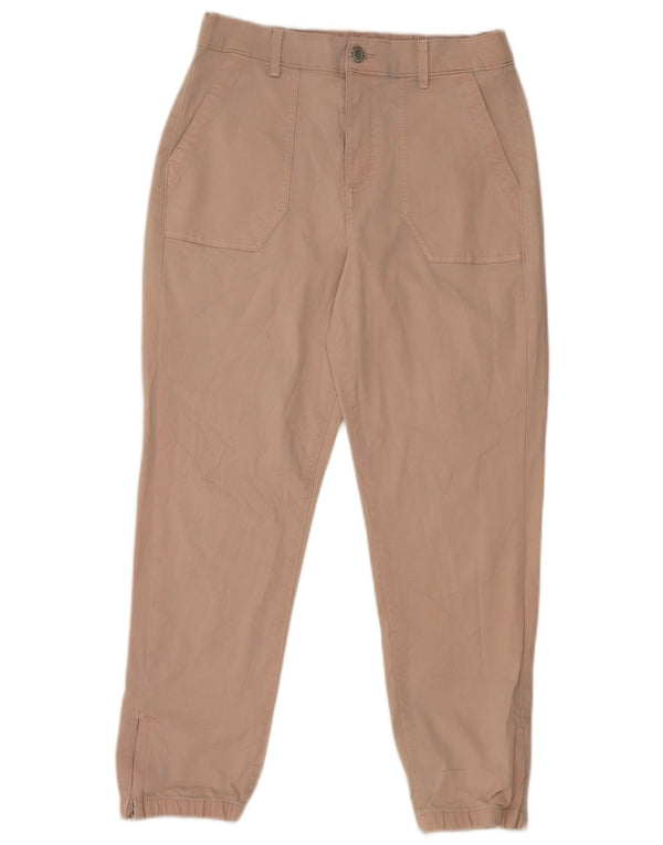 Marks & Spencer Dame joggers Cropped Trousers UK 12 Medium W31 L26 Pink