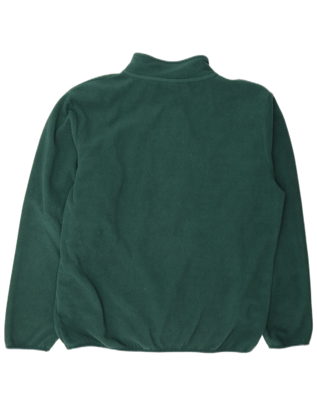 Umbro Herre grafisk lynlås hals fleece jumper stor grøn polyester