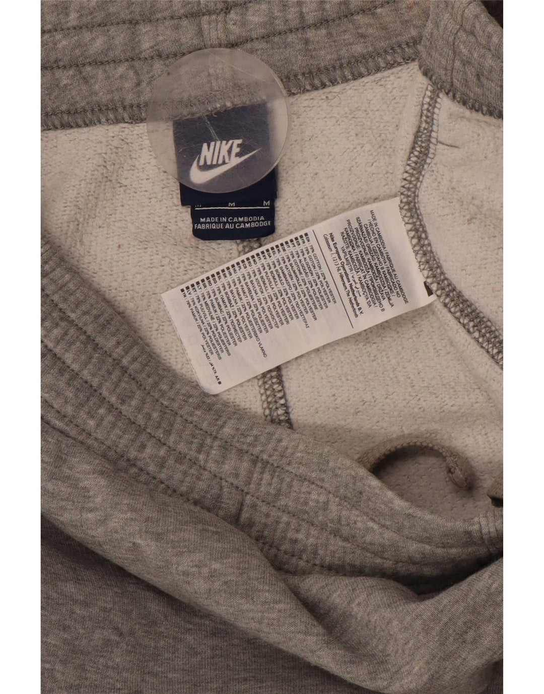 NIKE Træningsdragt til mænd Joggers Medium Grå Bomuld