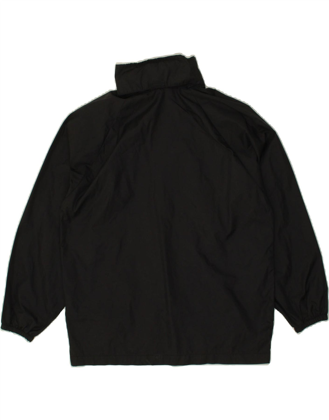 LOTTO Boys Hooded Rain Jacket 7-8 Years Black Nylon Vintage Lotto and Second-Hand Lotto from Messina Hembry 