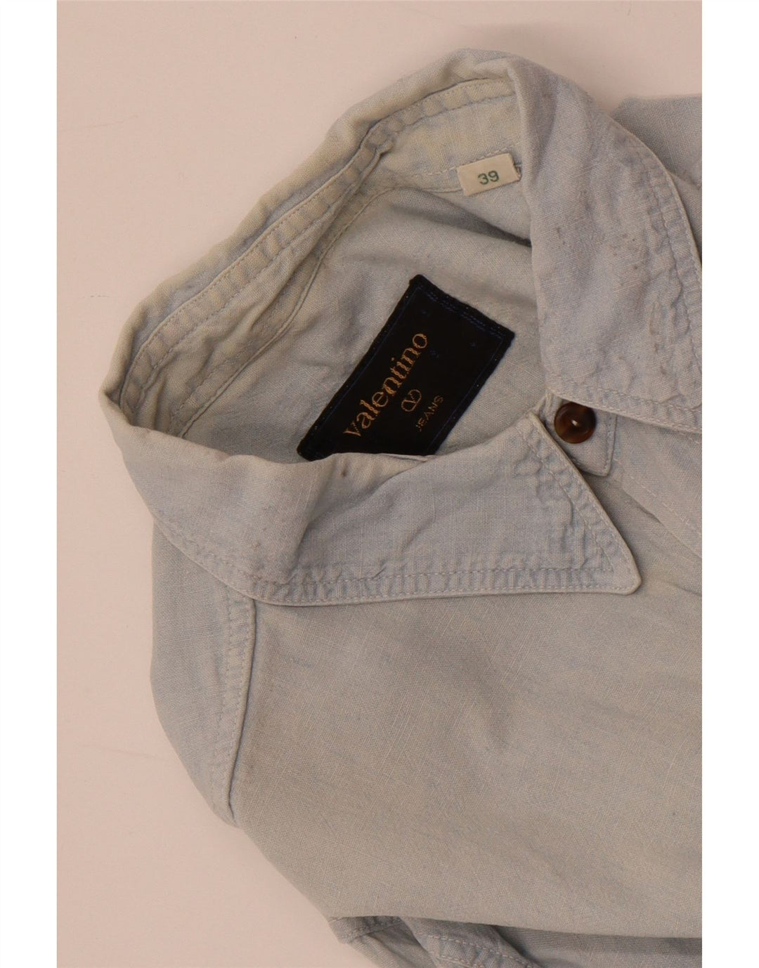 Valentino herreskjorte str. 39 Medium Blue