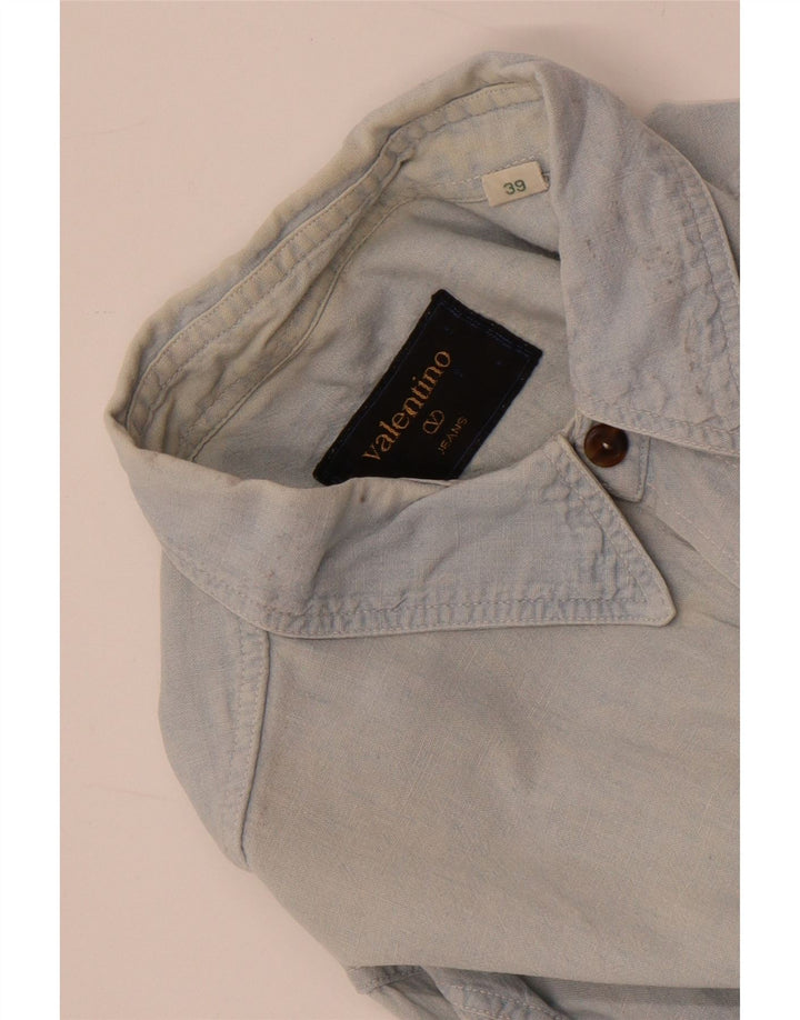 Valentino herreskjorte str. 39 Medium Blue