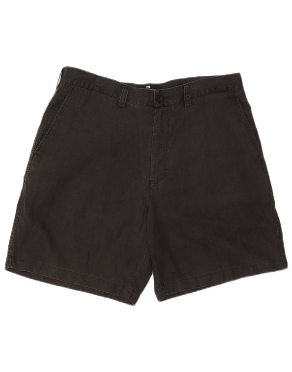 Marks & Spencer Herre Blue Harbor Chino Shorts W36 Large Navy Linned