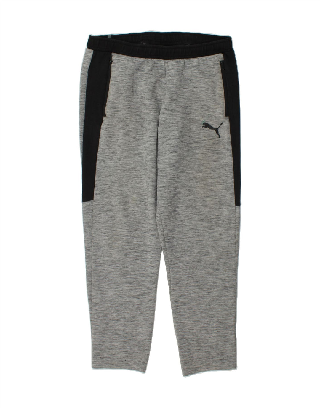 PUMA Mens Tracksuit Trousers Large  Grey Colourblock Vintage Puma and Second-Hand Puma from Messina Hembry 