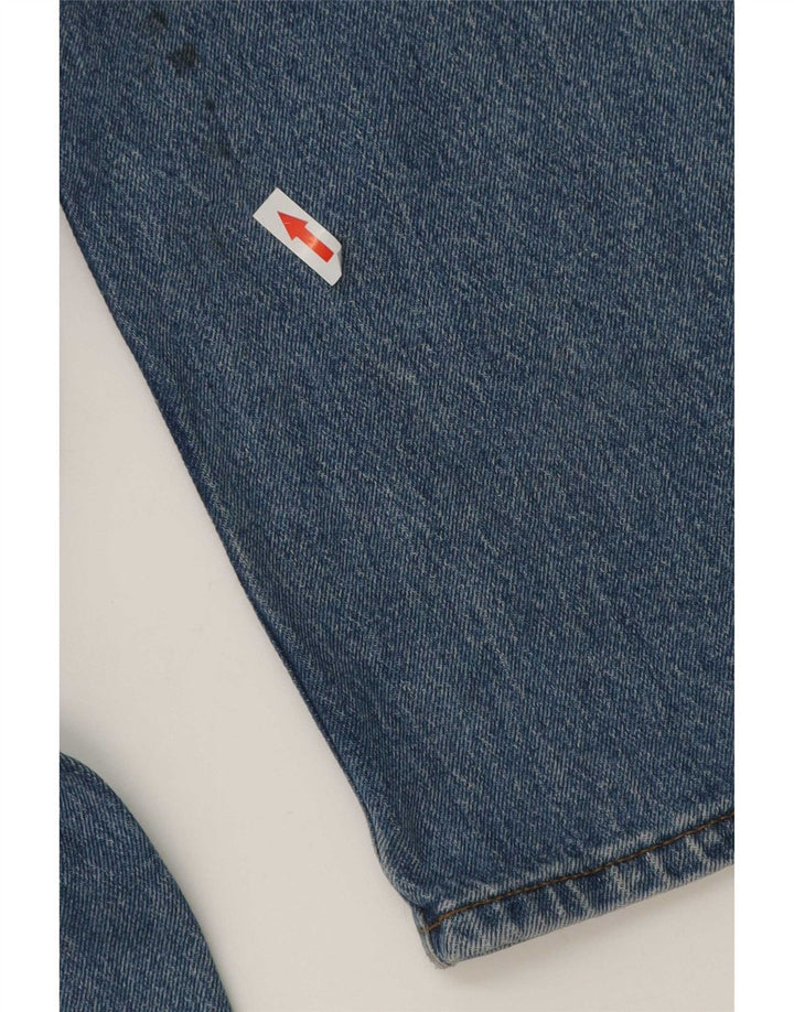 Lee Herre West Straight Jeans W34 L32 Blå Bomuld