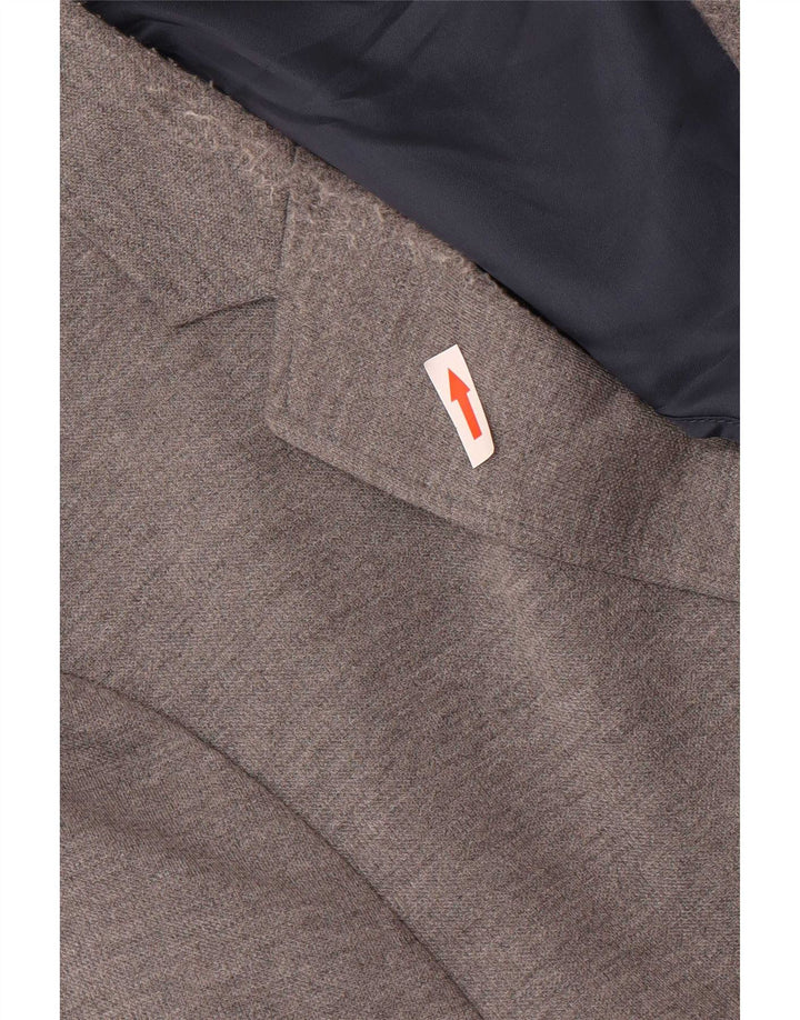 Jack Wills Herre 2 Button Blazer Jacket UK 38 Medium Grey Polyester Classic