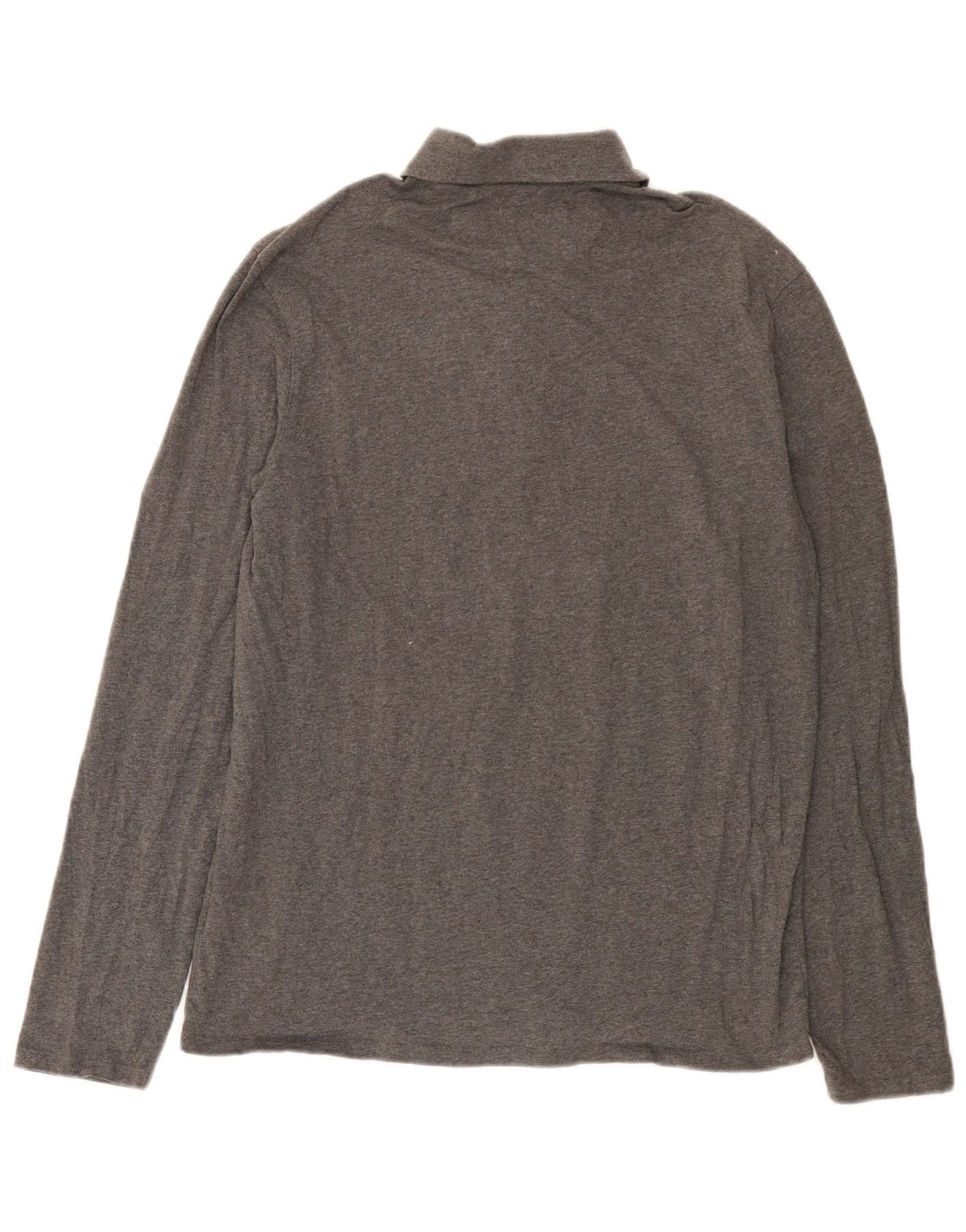 Guess Langærmet Polo Shirt til mænd Stor grå bomuld