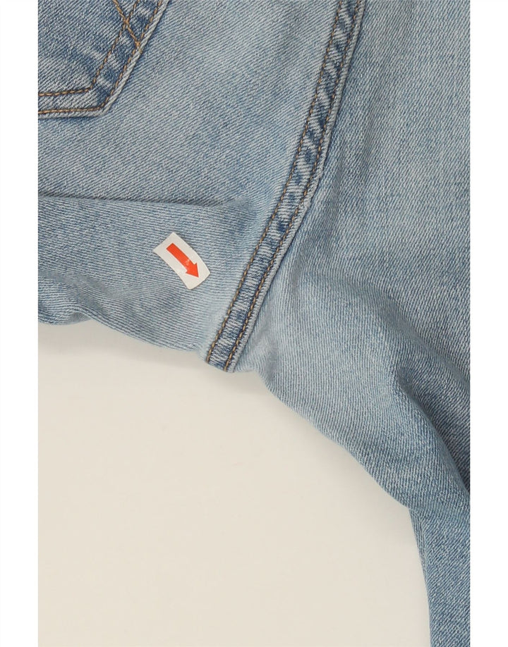 HOLLISTER Mens Super Skinny Jeans W32 L30 Blue Cotton