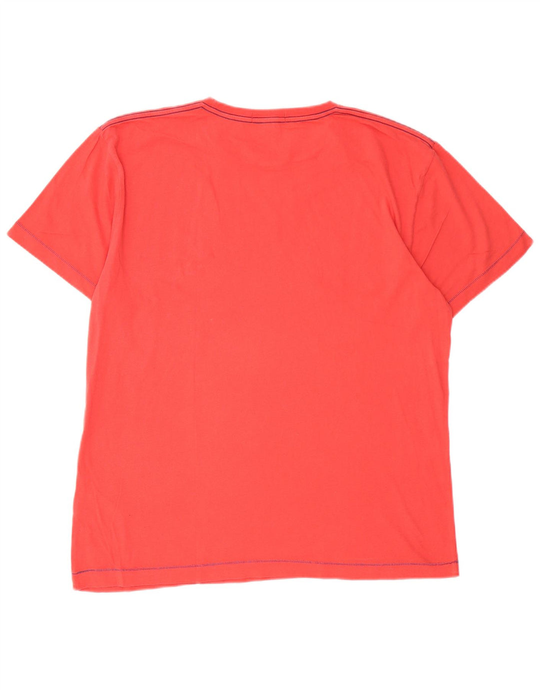 Gant Herre Grafisk T-Shirt Top Stor Rød Bomuld