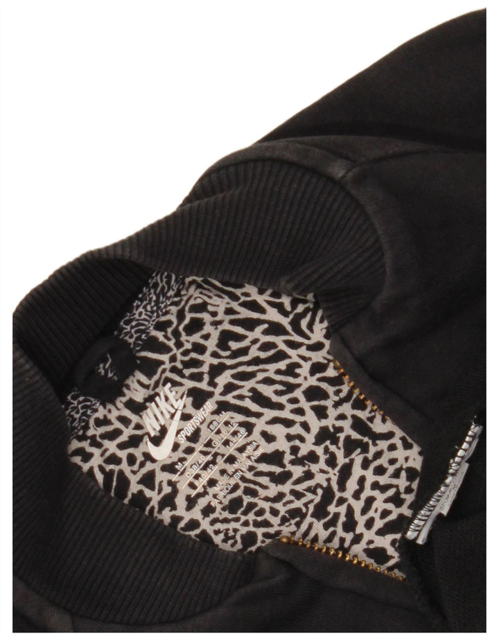 Nike træningsdragt topjakke til kvinder UK 10/12 Medium Sort