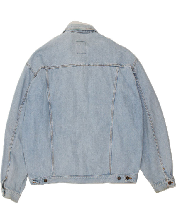 CASUCCI Herre denimjakke UK 44 2XL Blå Bomuld