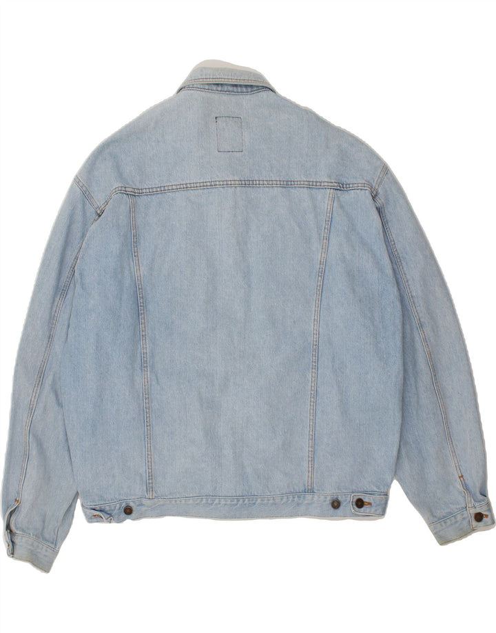 CASUCCI Herre denimjakke UK 44 2XL Blå Bomuld