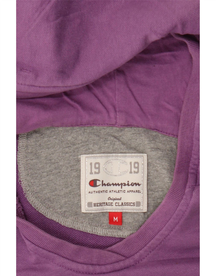 CHAMPION Dame Heritage Classics Hættetrøje UK 14 Medium Lilla
