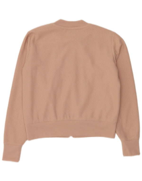 CHAMPION Womens Crop Oversized træningsdragt topjakke UK 10 Small Pink