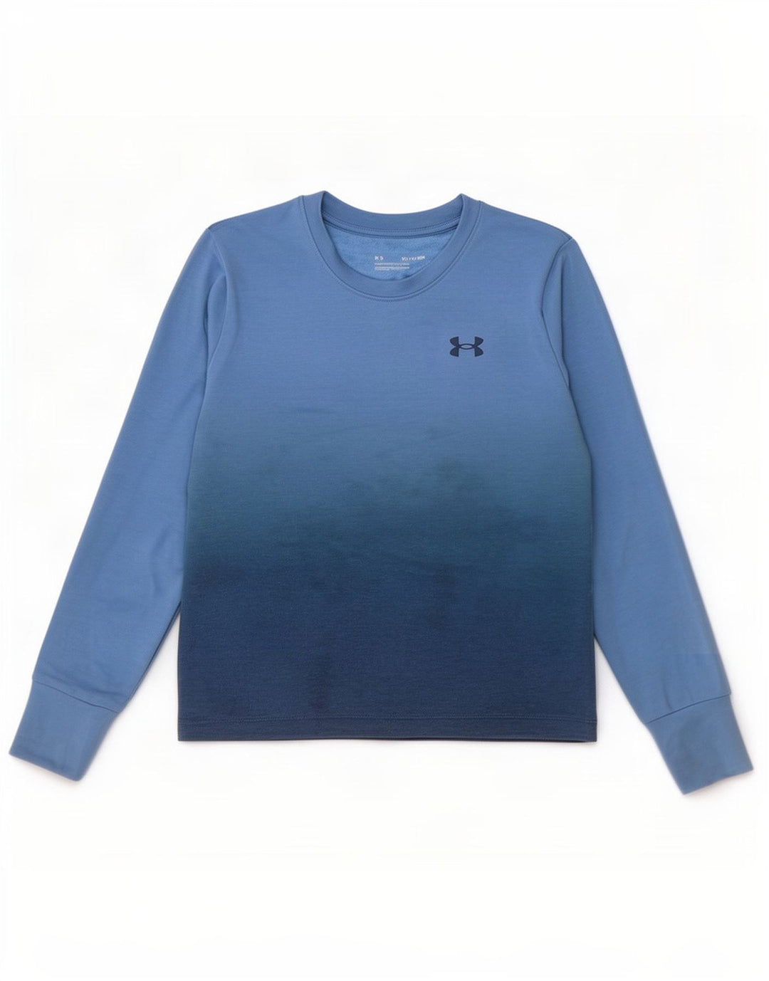 Under Armour Herre Top Langærmet XS Blue Tie Dye Polyester