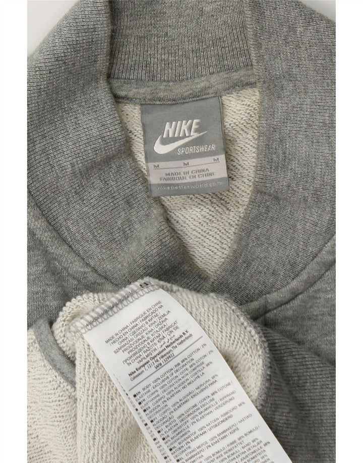 Nike træningsdragt til mænd, topjakke, mellemgrå bomuld