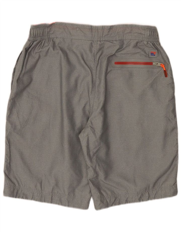 Superdry Herre grafiske sportsshorts XL grå polyester