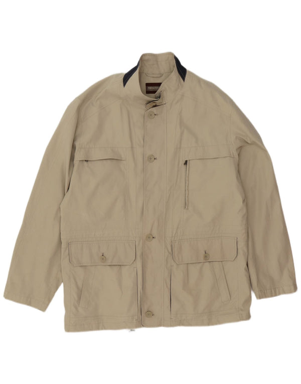 Porto Di Panama Herre Utility Jacket IT 52 XL Grå Polyester