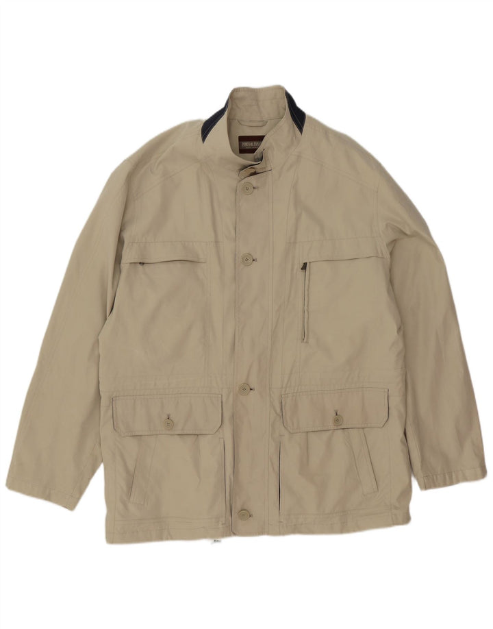 Porto Di Panama Herre Utility Jacket IT 52 XL Grå Polyester