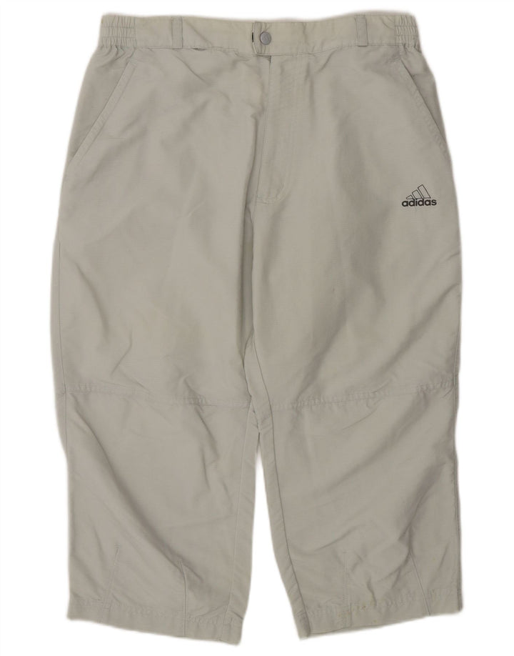 Adidas Capri Bukser til mænd W32 L19 Grå Polyester