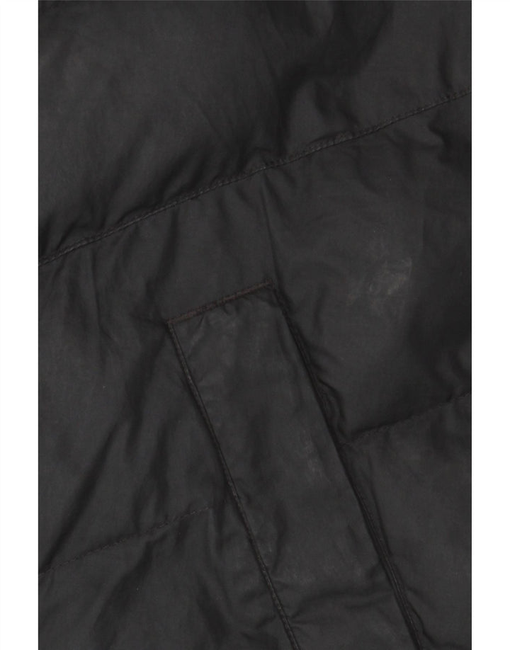 Nike drenge hættepolstret jakke 10-11 år medium sort polyester