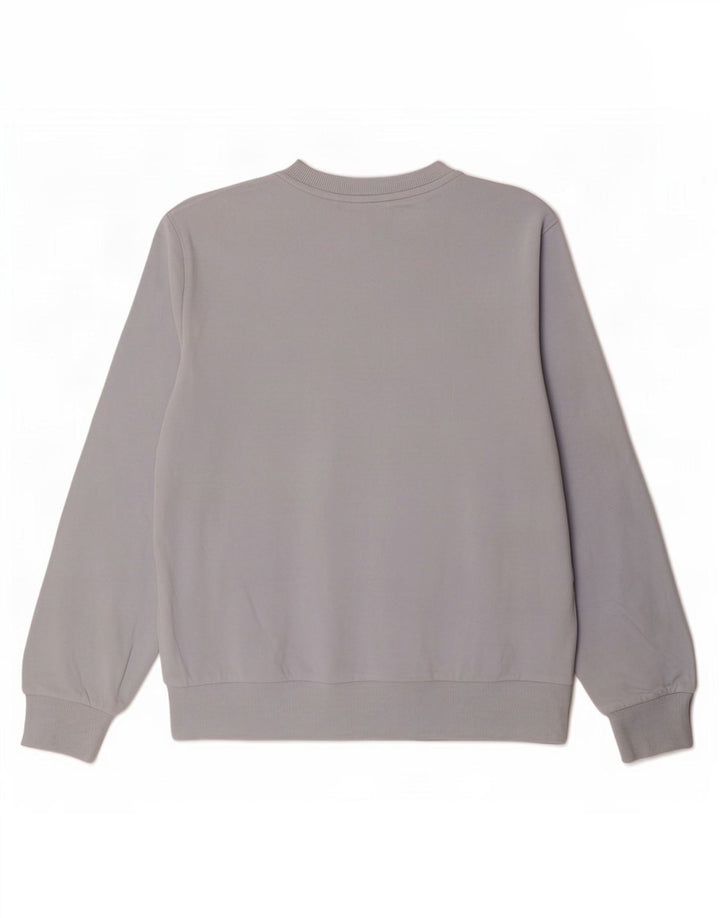 Calvin Klein Herre Grafisk Sweatshirt Jumper Stor Blå Bomuld