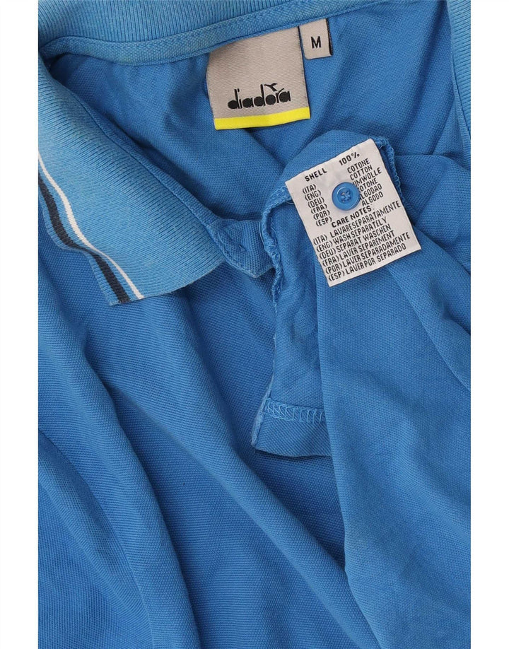 Diadora herre poloshirt Medium blå bomuld