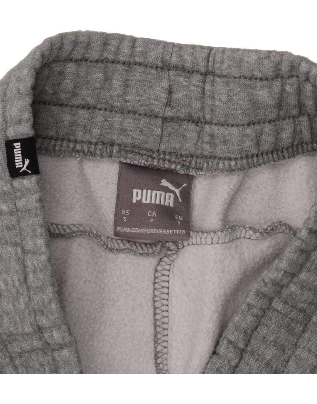 PUMA Mens Tracksuit Trousers Joggers Small  Grey Cotton Vintage Puma and Second-Hand Puma from Messina Hembry 
