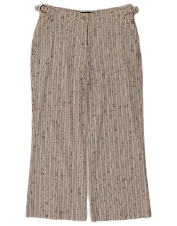 Conte of Florence Dame Capri Bukser IT 42 Medium W28 L24 Gråstribet