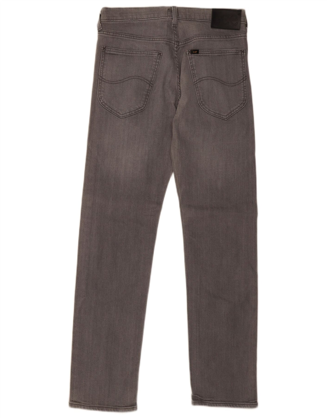 Lee Mens Daren Straight Jeans W31 L32 Grå Bomuld